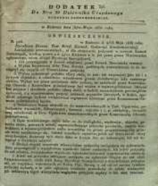 Dziennik Urzędowy Gubernii Sandomierskiej, 1838, nr 20, dod. II