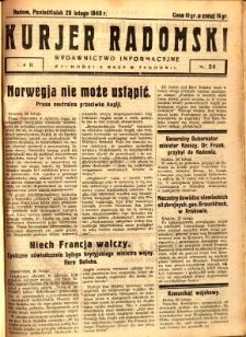 Kurier Radomski, 1940, R. 2, nr 24