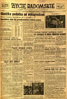 Życie Radomskie, 1948, nr 87