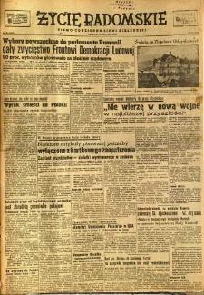 Życie Radomskie, 1948, nr 88