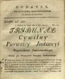 Dziennik Urzędowy Województwa Sandomierskiego, 1820, nr 31, dod.
