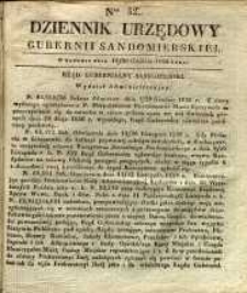 Dziennik Urzędowy Gubernii Sandomierskiej, 1838, nr 52
