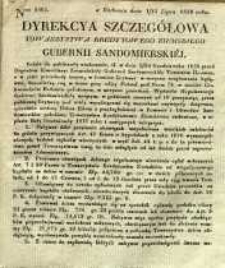 Dyrekcya szczeg&oacute;łowa Towarzystwa Kredytowego Ziemskiego Gubernii Sandomierskiej, 1838, nr 1405
