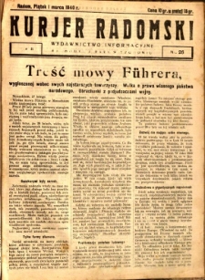 Kurier Radomski, 1940, R. 2, nr 26