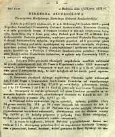 Dyrekcya szczegółowa Towarzystwa Kredytowego Ziemskiego Gubernii Sandomierskiej, 1838, nr 1412
