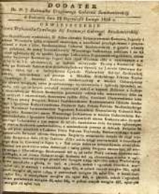 Dziennik Urzędowy Gubernii Sandomierskiej, 1839, nr 5, dod.