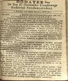 Dziennik Urzędowy Gubernii Sandomierskiej, 1839, nr 17, dod. I