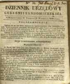 Dziennik Urzędowy Gubernii Sandomierskiej, 1839, nr 36