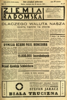 Ziemia Radomska, 1933, R. 6, nr 24