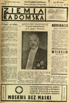 Ziemia Radomska, 1933, R. 6, nr 26