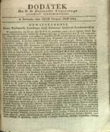 Dziennik Urzędowy Gubernii Sandomierskiej, 1840, nr 35, dod.