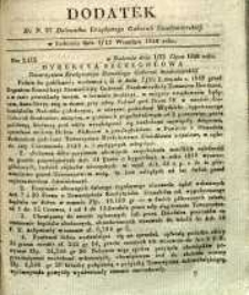 Dziennik Urzędowy Gubernii Sandomierskiej, 1840, nr 37, dod. I