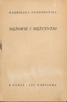 Mężowie i mężczyźni