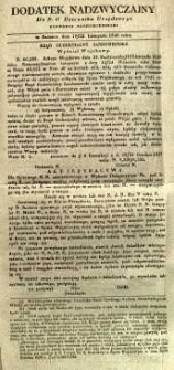 Dziennik Urzędowy Gubernii Sandomierskiej, 1840, nr 47, dod. nadzwyczajny