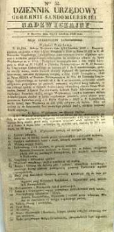 Dziennik Urzędowy Gubernii Sandomierskiej, 1840, nr 52