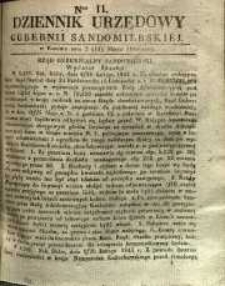 Dziennik Urzędowy Gubernii Sandomierskiej, 1841, nr 11