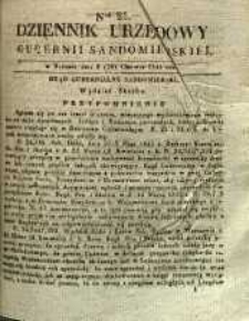 Dziennik Urzędowy Gubernii Sandomierskiej, 1841, nr 25
