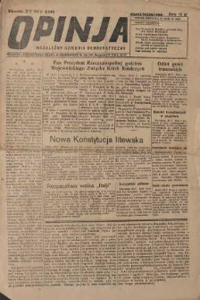 Opinja, 1928, R. 2, nr 116