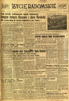 Życie Radomskie, 1948, nr 91