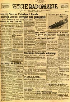 Życie Radomskie, 1948, nr 93