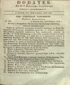 Dziennik Urzędowy Gubernii Sandomierskiej, 1842, nr 17, dod. I
