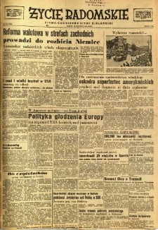 Życie Radomskie, 1948, nr 104