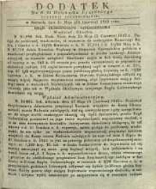 Dziennik Urzędowy Gubernii Sandomierskiej, 1842, nr 24, dod.