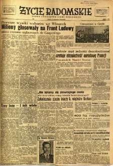 Życie Radomskie, 1948, nr 109