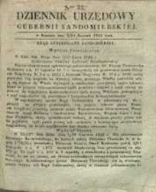 Dziennik Urzędowy Gubernii Sandomierskiej, 1842, nr 33