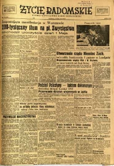 Życie Radomskie, 1948, nr 120