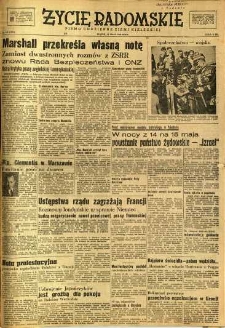 Życie Radomskie, 1948, nr 132