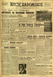 Życie Radomskie, 1948, nr 135