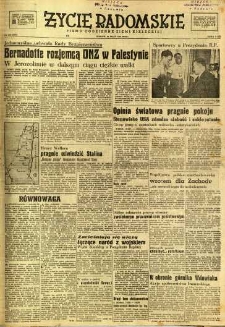 Życie Radomskie, 1948, nr 139