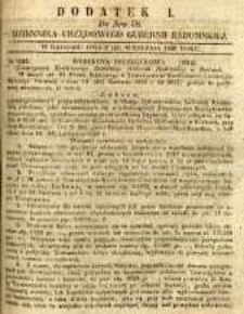 Dziennik Urzędowy Gubernii Radomskiej, 1850, nr 38, dod. I