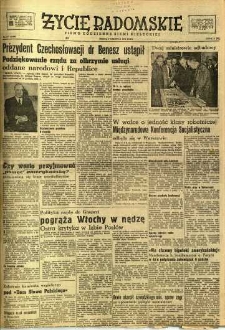 Życie Radomskie, 1948, nr 157