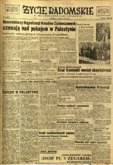 Życie Radomskie, 1948, nr 161