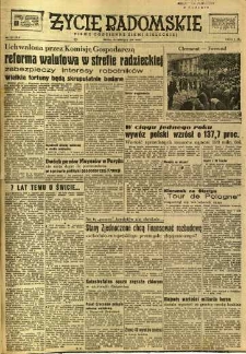 Życie Radomskie, 1948, nr 171