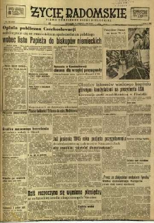 Życie Radomskie, 1948, nr 172