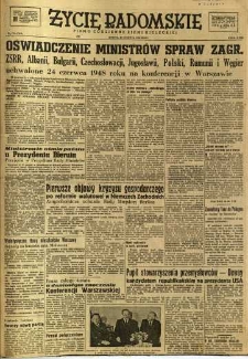 Życie Radomskie, 1948, nr 174
