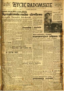 Życie Radomskie, 1948, nr 179