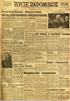 Życie Radomskie, 1948, nr 183
