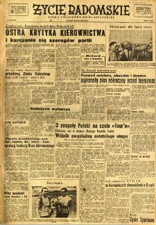Życie Radomskie, 1948, nr 184