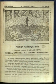 Brzask: Dwumiesięcznik uczennic Seminarium Nauczycielskiego w Mariówce, 1929, R. (7) 3, nr (25) 9