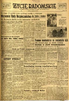 Życie Radomskie, 1948, nr 195