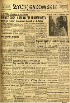 Życie Radomskie, 1948, nr 209