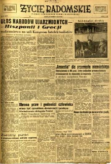 Życie Radomskie, 1948, nr 237