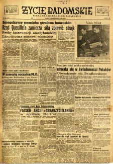Życie Radomskie, 1948, nr 278
