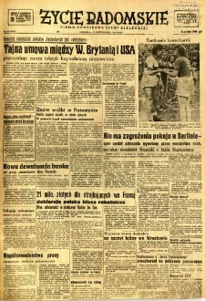 Życie Radomskie, 1948, nr 287