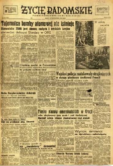 Życie Radomskie, 1948, nr 290