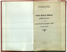 Krótka historia budowy "Nowego Kościoła" pod wezwaniem "Opieki Najświętszej Maryi Panny" w Radomiu